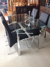 Mesa de cristal 120x60